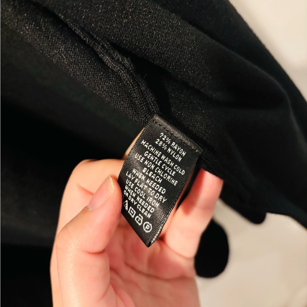 AUGUST SILK Women’s Classic Black Cardigan, Size XL - Picture 5 of 5